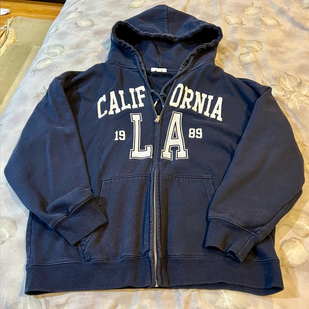 Garage Dark Blue Hoodie